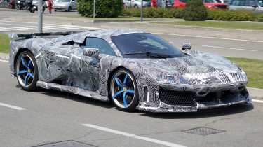 Ferrari hypercar test mule